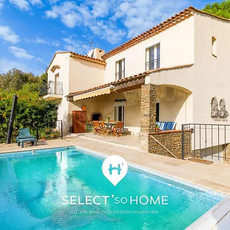 Villa Select'sohome - Magnifique Pour 10 Personnes Avec Piscine A Debordement Et Vue Sur La ! - Pavillou Le Lavandou