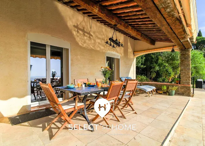 Select'sohome - Magnifique Pour 10 Personnes Avec Piscine à Débordement Et Vue Sur La ! - Pavillou Villa