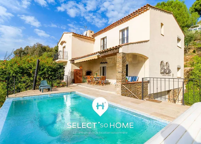 Villa Select'sohome - Magnifique Pour 10 Personnes Avec Piscine à Débordement Et Vue Sur La ! - Pavillou Le Lavandou