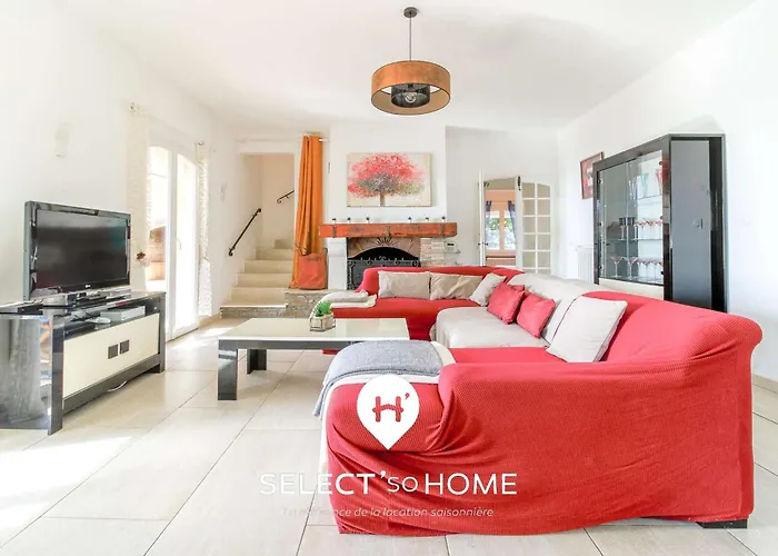 Villa Select'sohome - Magnifique Pour 10 Personnes Avec Piscine à Débordement Et Vue Sur La ! - Pavillou